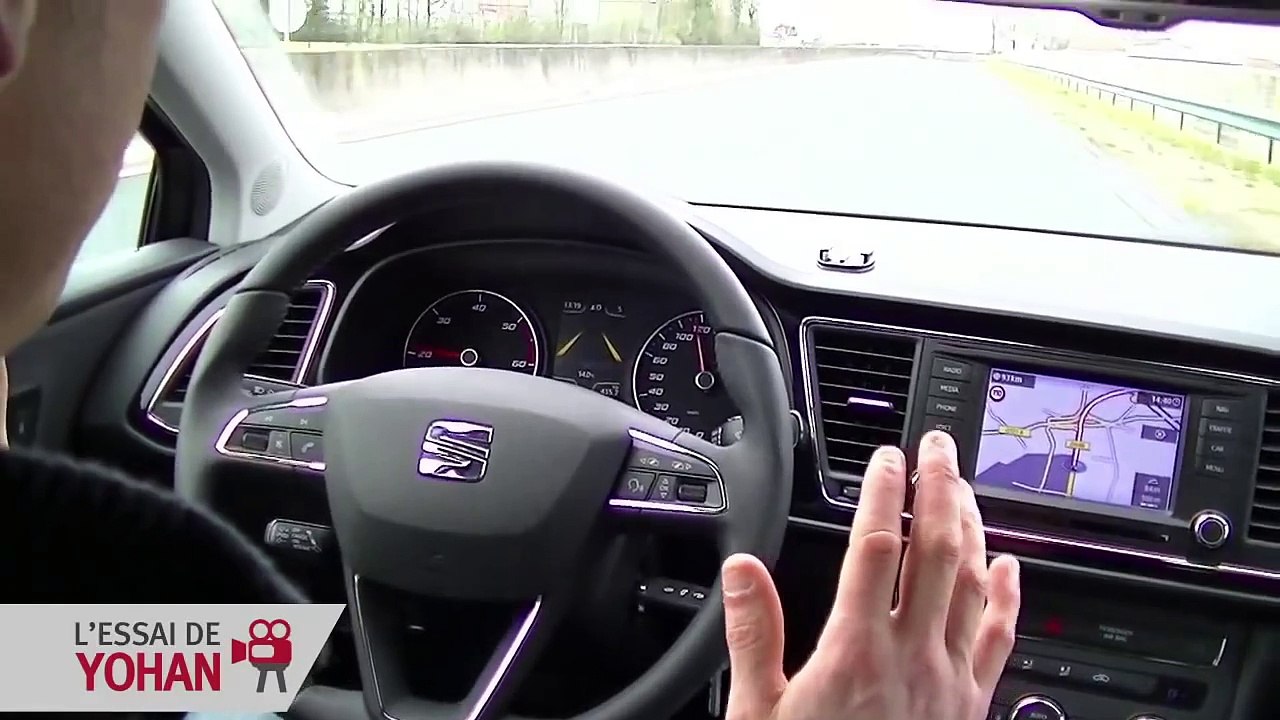 Nouvelle SEAT Leon STYLE 1.6 TDI 105 ch Reportage Test Yohan