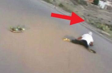 Longboarder Skates Off Cliff