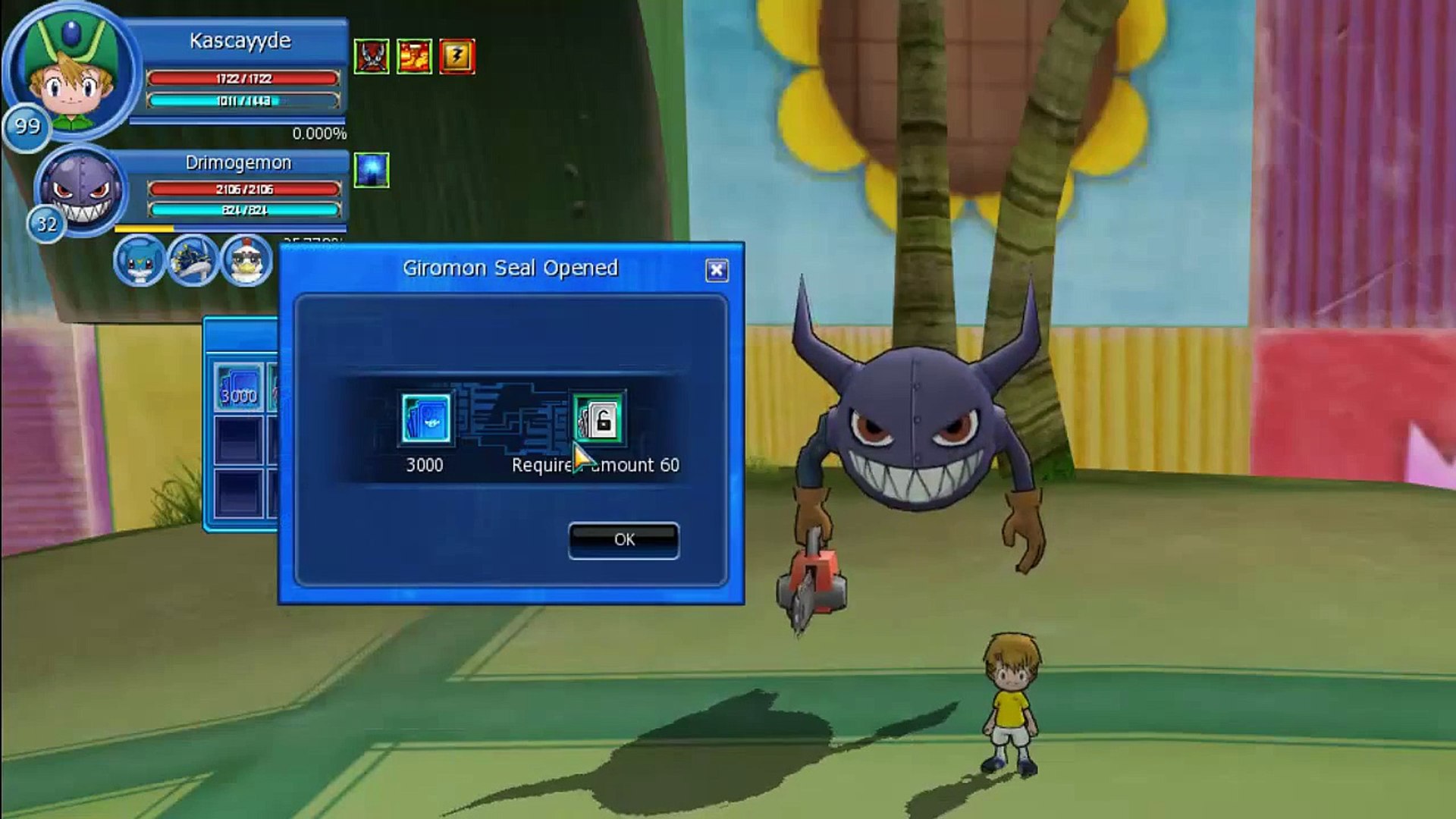 Unlocking Giromon Master Seal Digimon Masters Online Video Dailymotion unlocking giromon master seal digimon