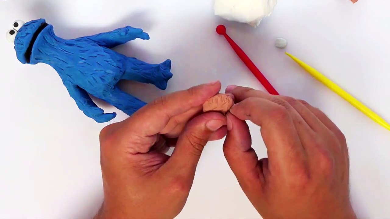 Sesame Street Play Doh characters Cookie Monster & Big Bird