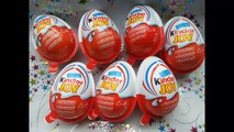 RIO 2 KINDER JOY x7 - Jajko Niespodzianka unboxing 2014