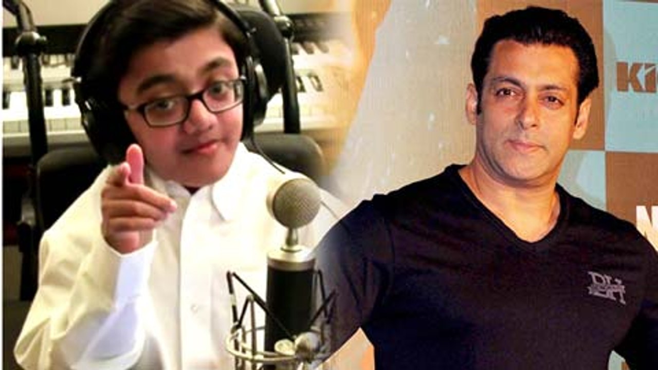 Salman Khan Promotes Eminem's "Not Afraid" Cover By Sparsh Shah