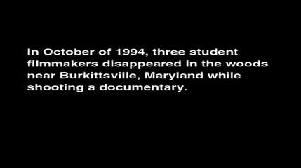 The Blair Witch Project Official horror movie trailer (1999) Heather Donahue, Michael C. Williams (FULL HD)