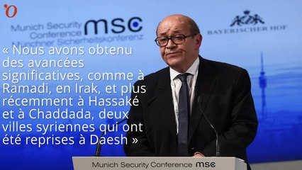 Video herunterladen: Jean-Yves Le Drian : « Daesh recule » en Syrie