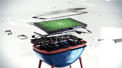 Un baby-foot contre les Bleus !