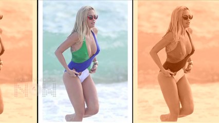 Beach Babe Alert!! Rita Ora TITTIES FLASH