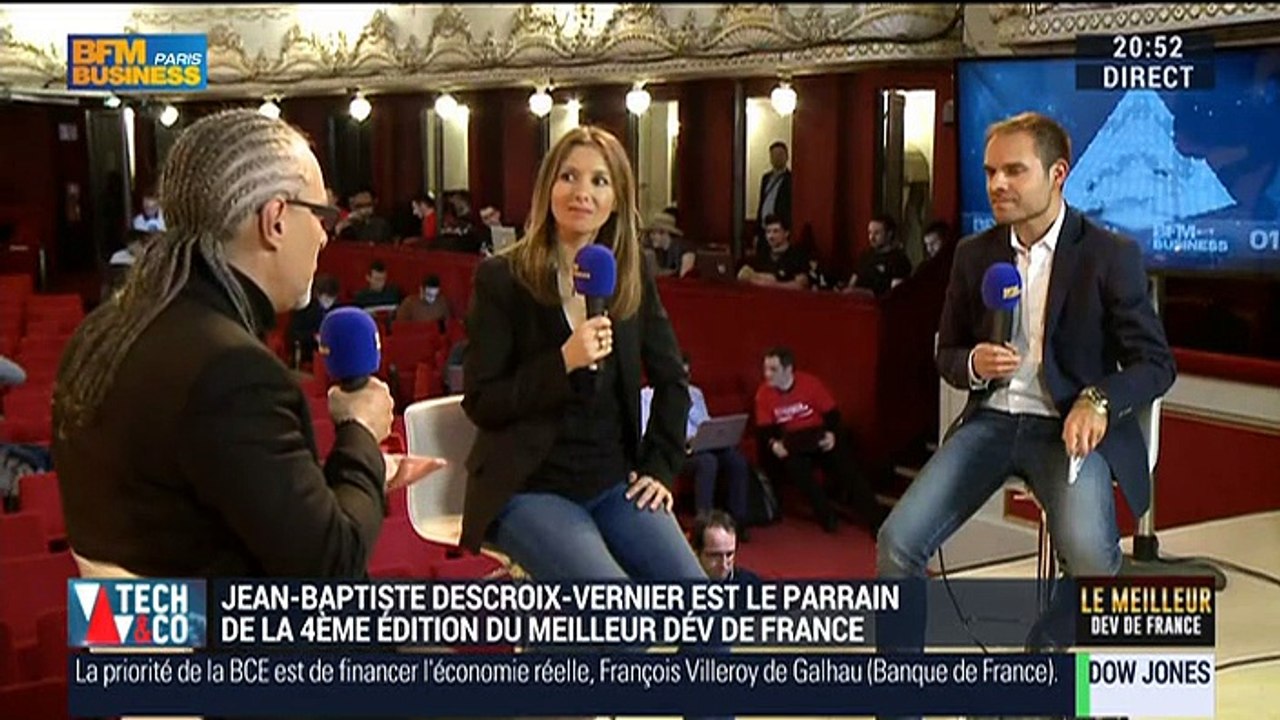 Spéciale "Meilleur Dev de France": "Aujourd'hui, le codeur est au centre de tout, il y a un vrai marché du travail", Jean-Baptiste Descroix-Vernier - 14/03