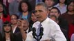 Obama confronts heckler at immigration reform rally