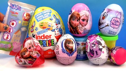 Disney Frozen Fashems SURPRISE MyLittlePony POP Squishy Toy, Kinder Egg Play-Doh Clay Pepp
