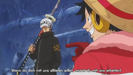 One Piece Luffy´s Vorstellung von einer Allianz (funny) Ger Sub
