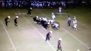 Did This High School Football Player Kick A Helmetless Oponent In The Head