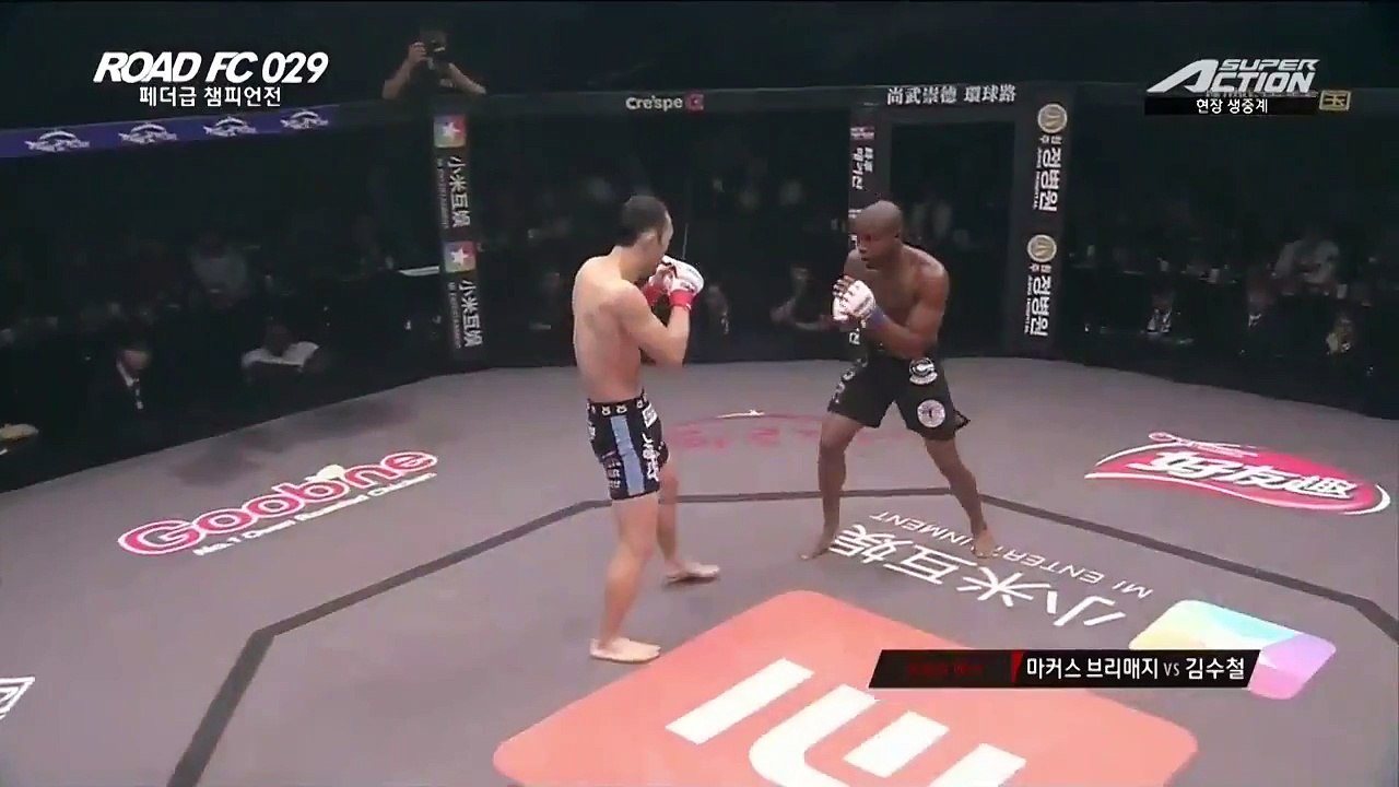 Marcus Brimage Eats Massive HEAD KICK In Road FC