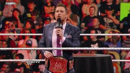 Raw- Cena crashes The Miz's attempt to rewrite -Miz-tory-