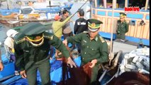 Tàu cá bị tàu hải cảnh Trung Quốc cướp phá