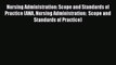 Read Nursing Administration: Scope and Standards of Practice (ANA Nursing Administration: