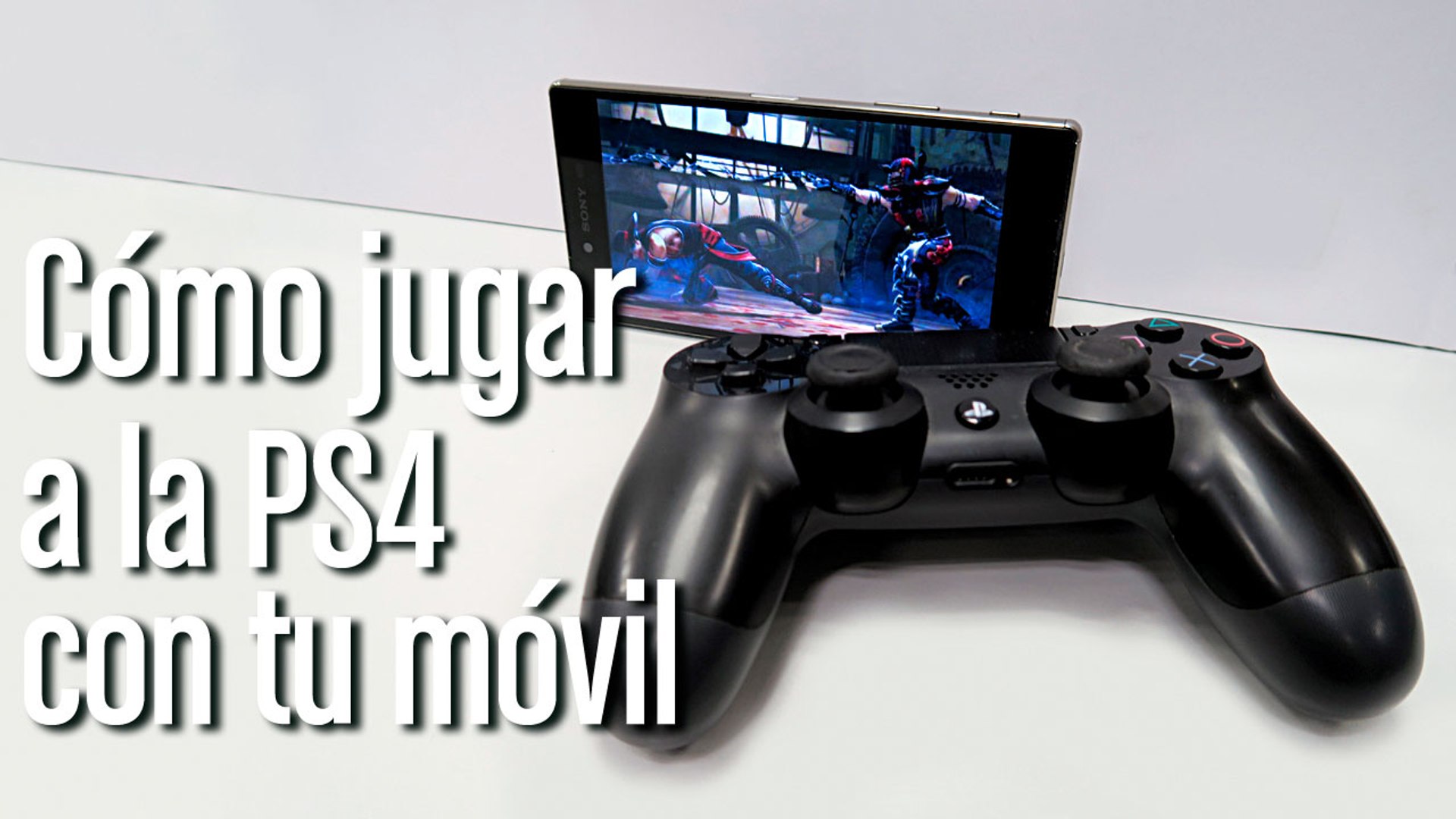 Cómo jugar a la PS4 en tu Xperia Z5 - Vídeo Dailymotion
