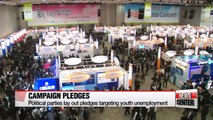Political parties lay out campaign pledges targeting youth unemployment