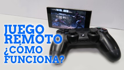 Juego remoto de PS4 en móvil - Cómo funciona