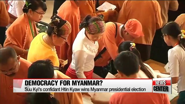 Suu Kyi's Confidant Htin Kyaw Elected As Next President