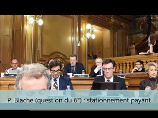 Question du 6e : extension du stationnement payant