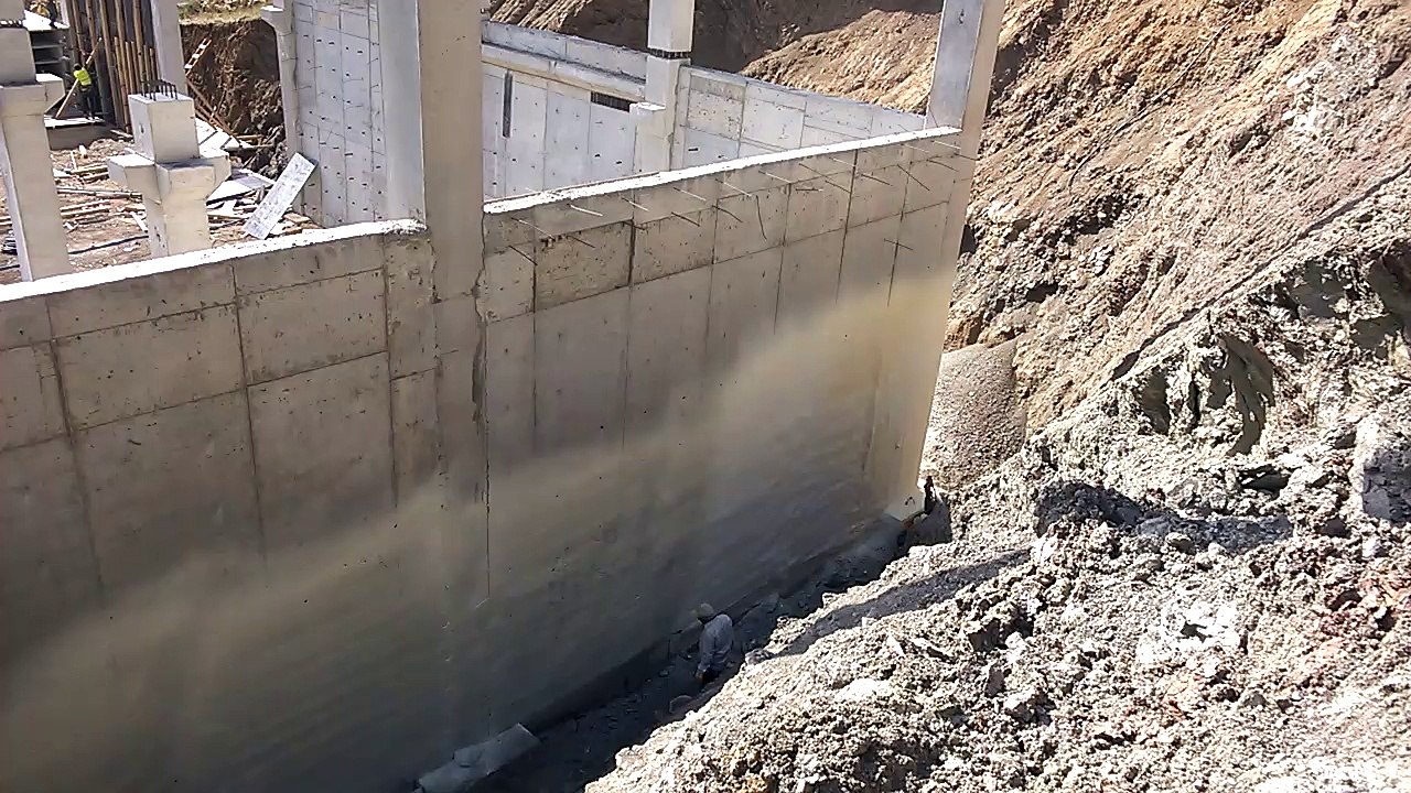 perde beton uygulaması sprey poliüretan köpük kaplama