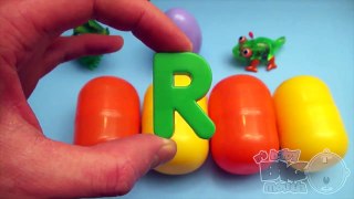 Kinder Surprise Egg Learn-A-Word! Spelling Bathroom Words! Lesson 22