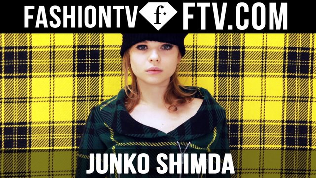 Junko Shimda at Paris Fashion Week F/W 16-17 | FTV.com