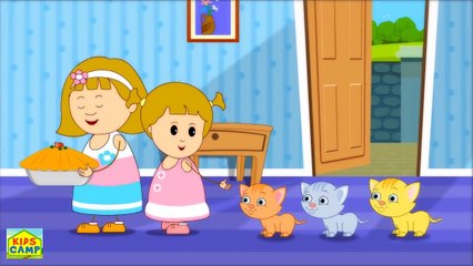 Three Little Kittens | Nursery Rhymes | Fun Rhymes for Children By KidsCamp