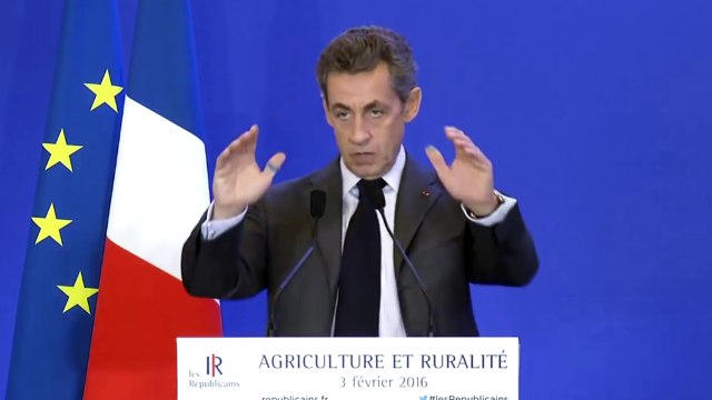 Sarkozy : L’agro-écologie, des bobos qui font leurs courses à la ferme
