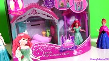 Play Doh Princess Ariel Flip n Switch Castle MagiClip Mermaid Disney Frozen Elsa Anna & Pr