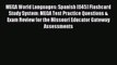 Read MEGA World Languages: Spanish (045) Flashcard Study System: MEGA Test Practice Questions