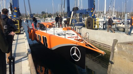 Mise à l'eau de PRB