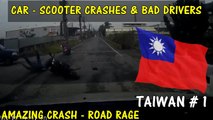Taiwan Car & Scooter Crash Compilation || Bad Drivers | March 2016
