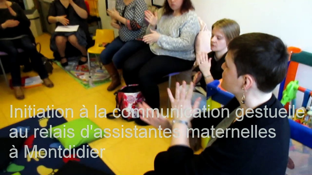 Communication gestuelle à Montdidier