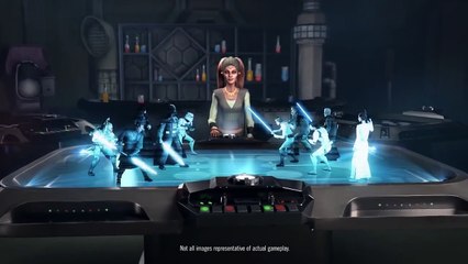 Star Wars Galaxy of Heroes  Game trailer [ for android & ios ]