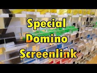 Incredible Domino Chain Reaction