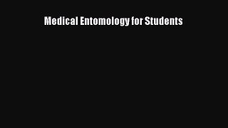 Read Medical Entomology for Students Ebook Free