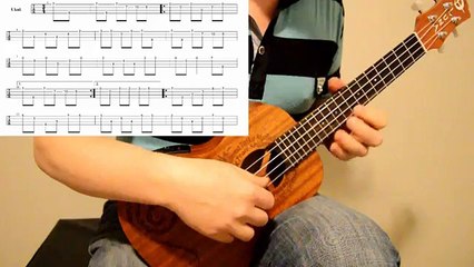 Fur Elise - Beethoven (short fragment) UKULELE TAB!! (1024p FULL HD)