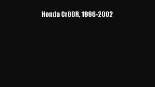 PDF Honda Cr80R 1996-2002  EBook
