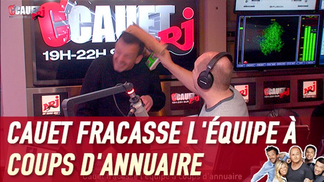 Cauet fracasse l'équipe à coups d'annuaire - C'Cauet sur NRJ