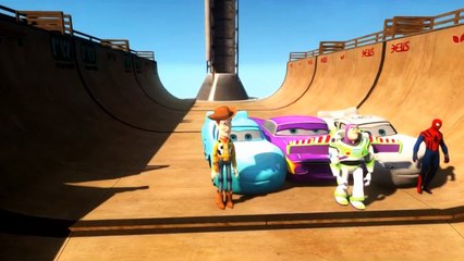 Cars Songs For Kids ♪ Little Tommy Tucker ♪ Cars Spider-Man Marvel Superhero Buzz Woody