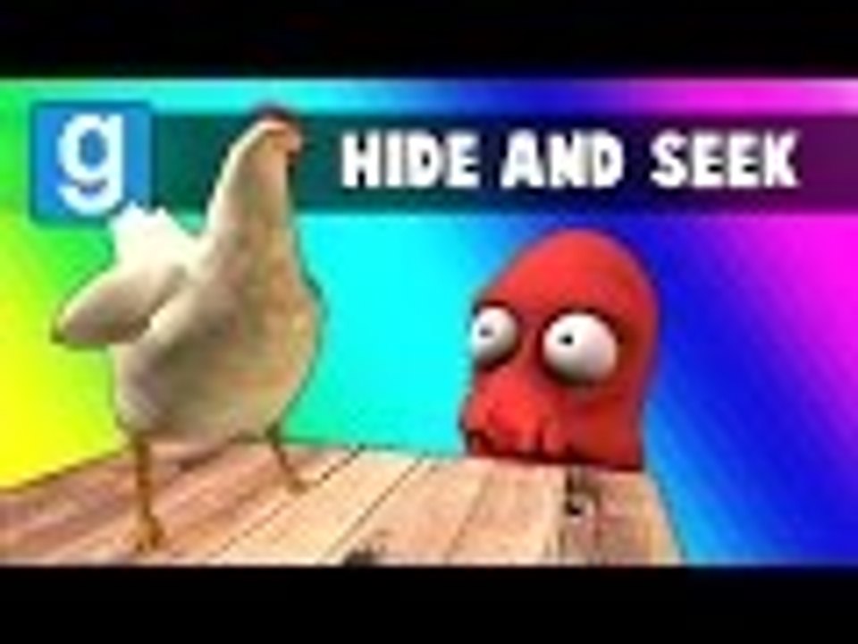 Gmod Hide and Seek- Buff Characters - The Birds vs The Lobster (Garry's Mod)