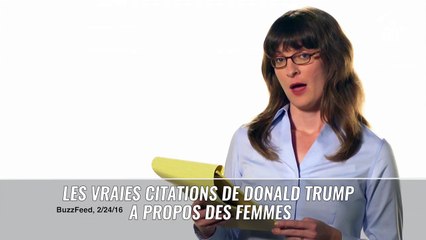 Les pires citations de Trump sur les femmes