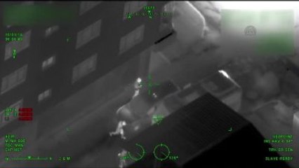 Bağlar'daki Terör Saldırısı Havadan Görüntülendi