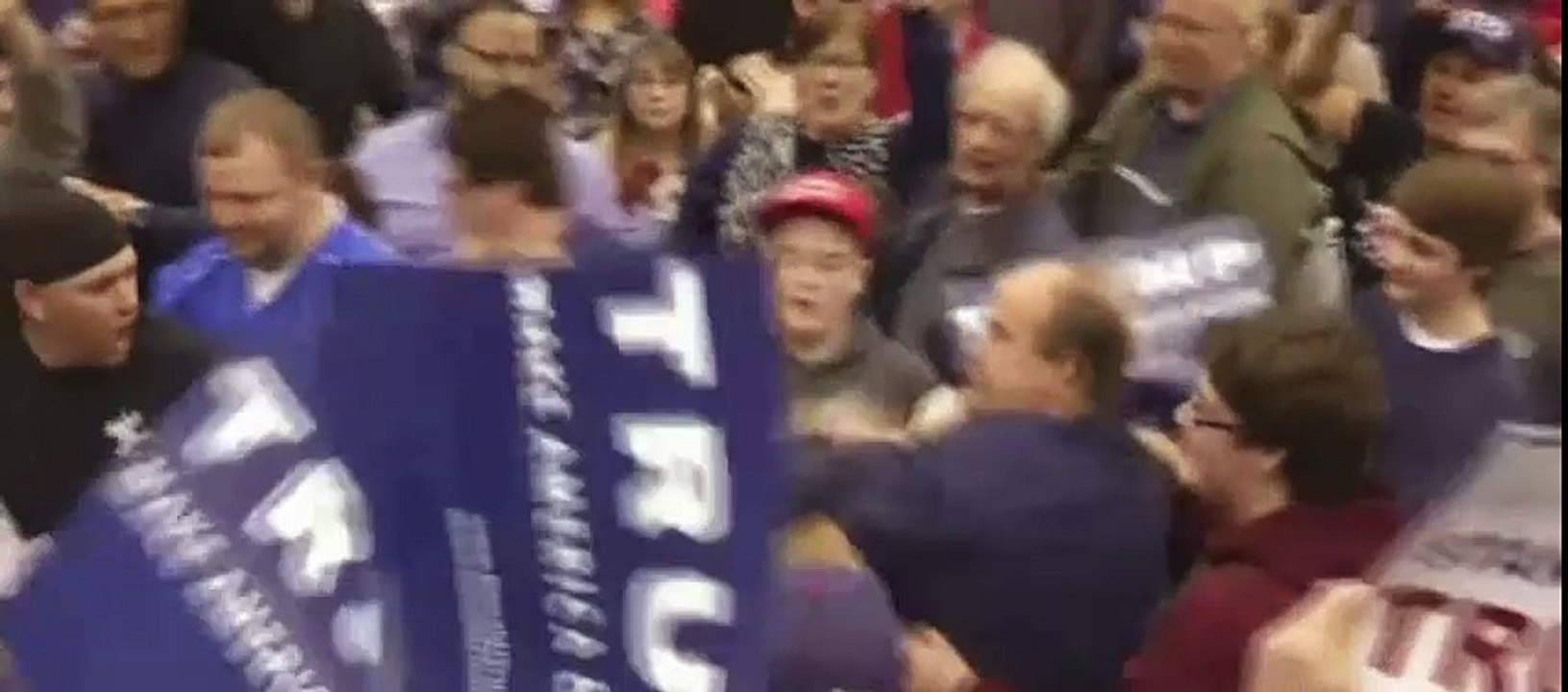 Top News Trump threatens to set supporters on Sanders rallies