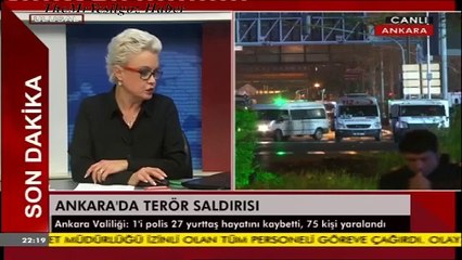 ANKARA'DA PATLAMA-ANKARA'DA TERÖR SALDIRISI-ÖZEL YAYIN-13 MART 2016
