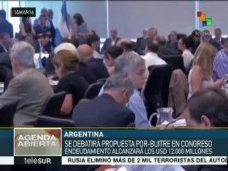 Argentina: Cámara Baja votará por negociación con "fondos buitres"