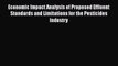 PDF Economic Impact Analysis of Proposed Effluent Standards and Limitations for the Pesticides
