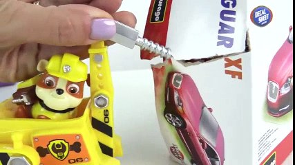 Dessin animé éducatif pour les enfants. Pat'patrouille construit une Jaguar!!!  Dessins Animés Pour Enfants