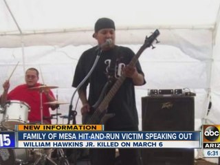 Family of Mesa hit-and-run victim speaking out